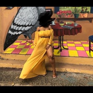 Yellow Maxi Dress